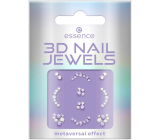 Essence 3D Jewels nálepky na nehty kamínky 01 Future Reality 10 kusů