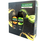 Palmolive Men Intense Spice Up 4v1 sprchový gel 500 ml + Men Intense Charge Up 4v1 sprchový gel 500 ml, kosmetická sada pro muže