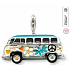Charm Sterlingové stříbro 925 Volkswagen Bus, humří spona přívěsek na náramek cestování