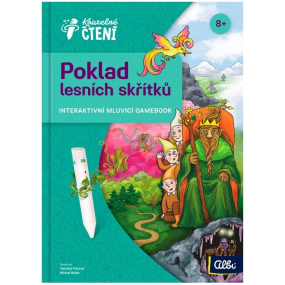 Albi Kouzelné čtení interaktivní mluvící kniha Gamebook Poklad lesních skřítků, věk 8+