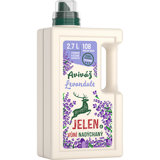 Jelen aviváž levandulová, 108 praní, 2,7 l