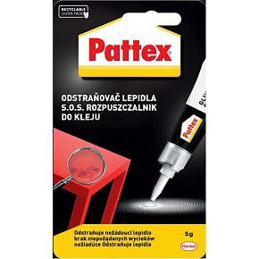 Pattex odstraňovač vteřinového lepidla 5 g Pattex odstraňovač vteřinového lepidla 5 g