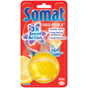 Somat Deo Perls Lemon osvěžovač myčky nádobí 20,5 g