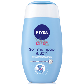 Nivea Baby 2v1 šampon a pěna do koupele pro děti 500 ml