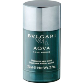 Bvlgari Aqva pour Homme deodorant stick 75 ml