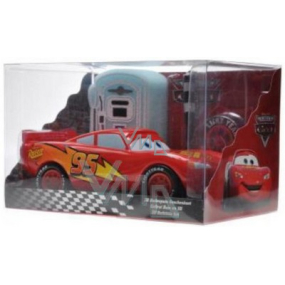Disney Cars McQueen 3D 2v1 sprchový gel a pěna, sůl, houba, kosmetická sada