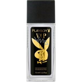 Playboy Vip for Him parfémovaný deodorant sklo pro muže 75 ml Tester