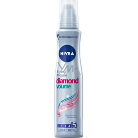 Nivea Diamond Volume pro oslňující objem pěnové tužidlo 150 ml