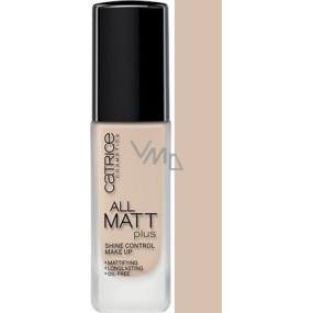 Catrice All Matt Plus Shine Control make-up 010 Light Beige 30 ml