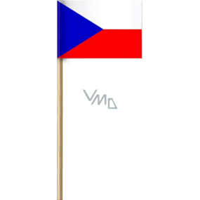 Arch Papírová vlajka České republiky na dřívku 42 cm 1 kus