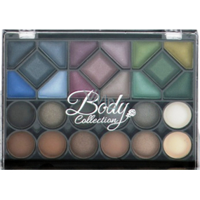 Body Collection Opulent Eyes 27 očních stínů kosmetická sada