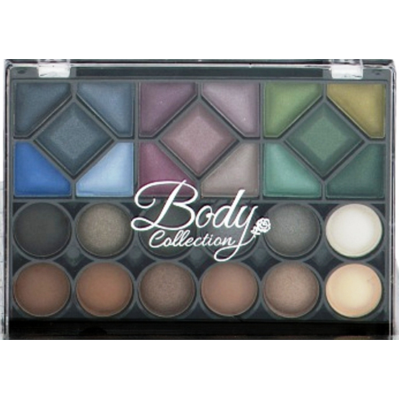 Body Collection Opulent Eyes 27 očních stínů kosmetická sada