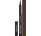 Gabriella Salvete Liquid Eyeliner In Pen tekuté oční linky ve fixu 02 Brown 1,2 ml