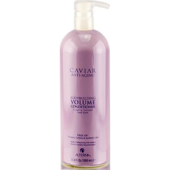 Alterna Caviar Volume Bodybuilding kaviárový kondicionér pro trvalý objem vlasů 1000 ml Maxi