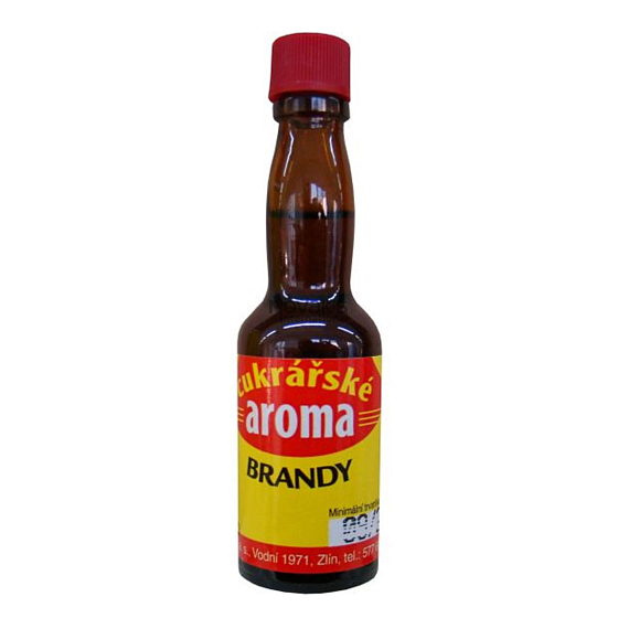 Aroma Brandy Lihová příchuť do pečiva, nápojů, zmrzlin a cukrářských výrobků 20 ml