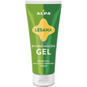 Alpa Lesana gel bylinný masážní gel 100 ml