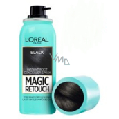 Loreal Paris Magic Retouch vlasový korektor šedin a odrostů 01 Black 75 ml