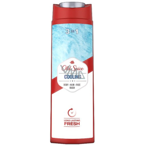 Old Spice Cooling 3v1 sprchový gel na tvář, tělo a vlasy 400 ml