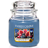 Yankee Candle Mulberry & Fig Delight - Lahodné moruše a fíky vonná svíčka Classic střední sklo 411 g