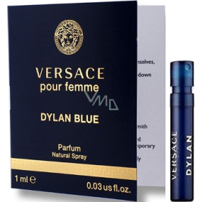 Versace Dylan Blue pour Femme parfémovaná voda pro ženy 1 ml s rozprašovačem, vialka