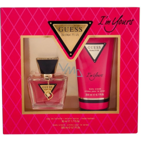 Guess Seductive I m Yours toaletní voda pro ženy 50 ml + tělový krém 200 ml, dárková sada