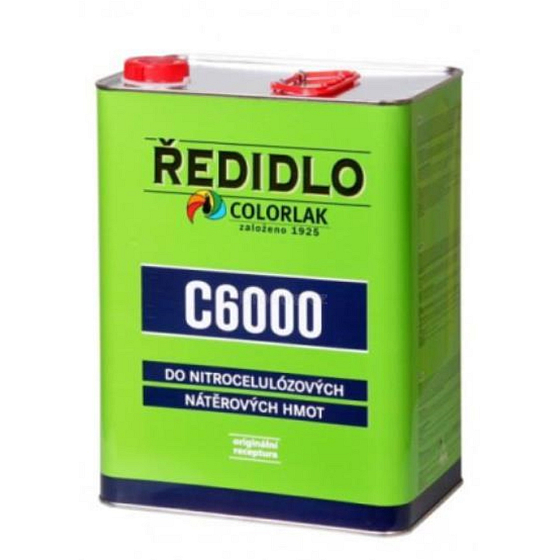 Colorlak Ředidlo C6000 pro nitrocelulózové nátěrové hmoty 9l