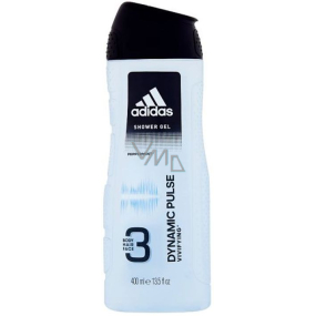Adidas Dynamic Pulse 3v1 sprchový gel na tělo a vlasy pro muže 400 ml