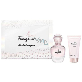 Salvatore Ferragamo Amo Ferragamo parfémovaná voda pro ženy 30 ml + tělové mléko 30 ml, dárková sada