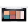 Rimmel London Mini Power Palette paletka očních stínů, rty a tváře 004 Pioneer 6,8 g