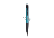 Spoko Kuličkové pero, modrá náplň, zelené 0,5 mm
