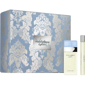 Dolce & Gabbana Light Blue toaletní voda pro ženy 25 ml + toaletní voda 10 ml, dárková sada