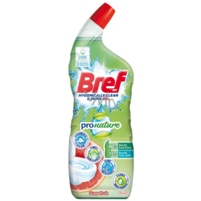 Bref Pro Nature Grapefruit WC gel proti vodnímu kameni 700 ml