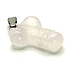Křišťál Penis pro štěstí, přívěsek přírodní kámen ručně broušený cca 11 x 22 mm, kámen kamenů