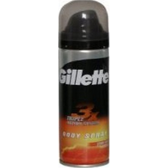 Gillette 3x Triple Protection System Storm Force deodorant sprej pro muže 150 ml