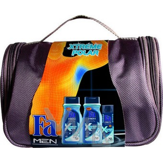 Fa Men Xtreme Polar sprchový gel 2 x 400 ml + deodorant sprej 150 ml, kosmetická sada