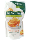 Palmolive Naturals Milk & Honey tekuté mýdlo náhradní náplň 500 ml