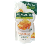 Palmolive Naturals Milk & Honey tekuté mýdlo náhradní náplň 500 ml