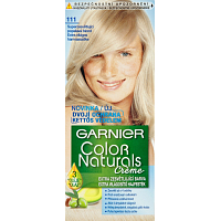 Garnier Color Naturals Creme barva na vlasy, odstín superzesvětlující popelavá blond 111
