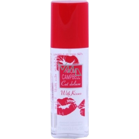 Naomi Campbell Cat Deluxe With Kisses parfémovaný deodorant sklo pro ženy 75 ml