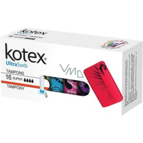 Kotex Ultra Sorb Super tampony 16 kusů