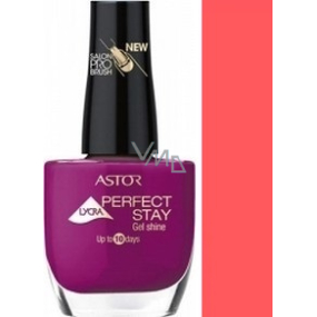 Astor Perfect Stay Gel Shine 3v1 lak na nehty 207 Creamy Coral 12 ml