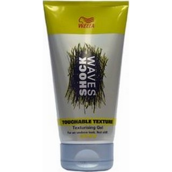 Wella Shockwaves Touchable Texture tvarující gel na vlasy 150 ml