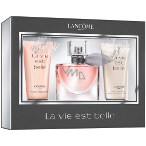 Lancome La Vie Est Belle parfémovaná voda 30 ml + tělové mléko 50 ml + sprchový gel 50 ml, dárková sada