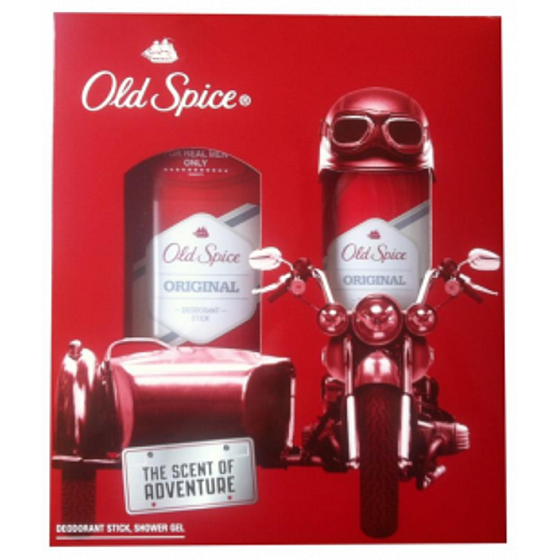 Old Spice Original deodorant stick 60 ml + sprchový gel 250 ml, kosmetická sada