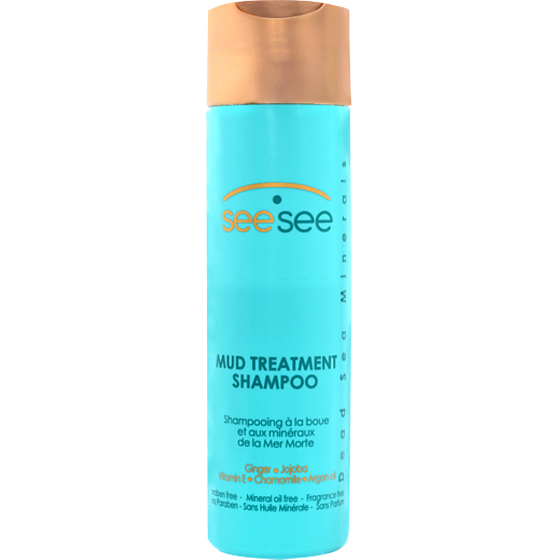 SeeSee Dead Sea Mud Treatment s bahnem z Mrtvého moře šampon na vlasy 250 ml