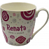 Nekupto Twister hrnek se jménem Renata růžový 0,4 litru