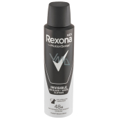 Rexona Men Invisible On Black + White Clothes antiperspirant deodorant sprej pro muže 150 ml