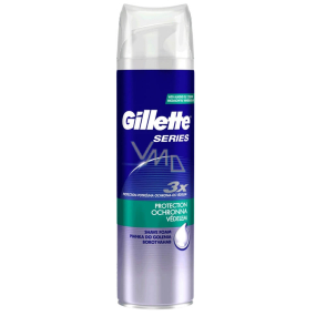 Gillette Series Protection ochranná pěna na holení pro muže 250 ml