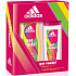 Adidas Get Ready! for Her parfémovaný deodorant sklo 75 ml + sprchový gel 250 ml, kosmetická sada