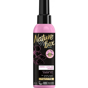 Nature Box Mandle Objemový sprej na vlasy přírodní pro nadzvihnutí od konečků, bez fixace 150 ml